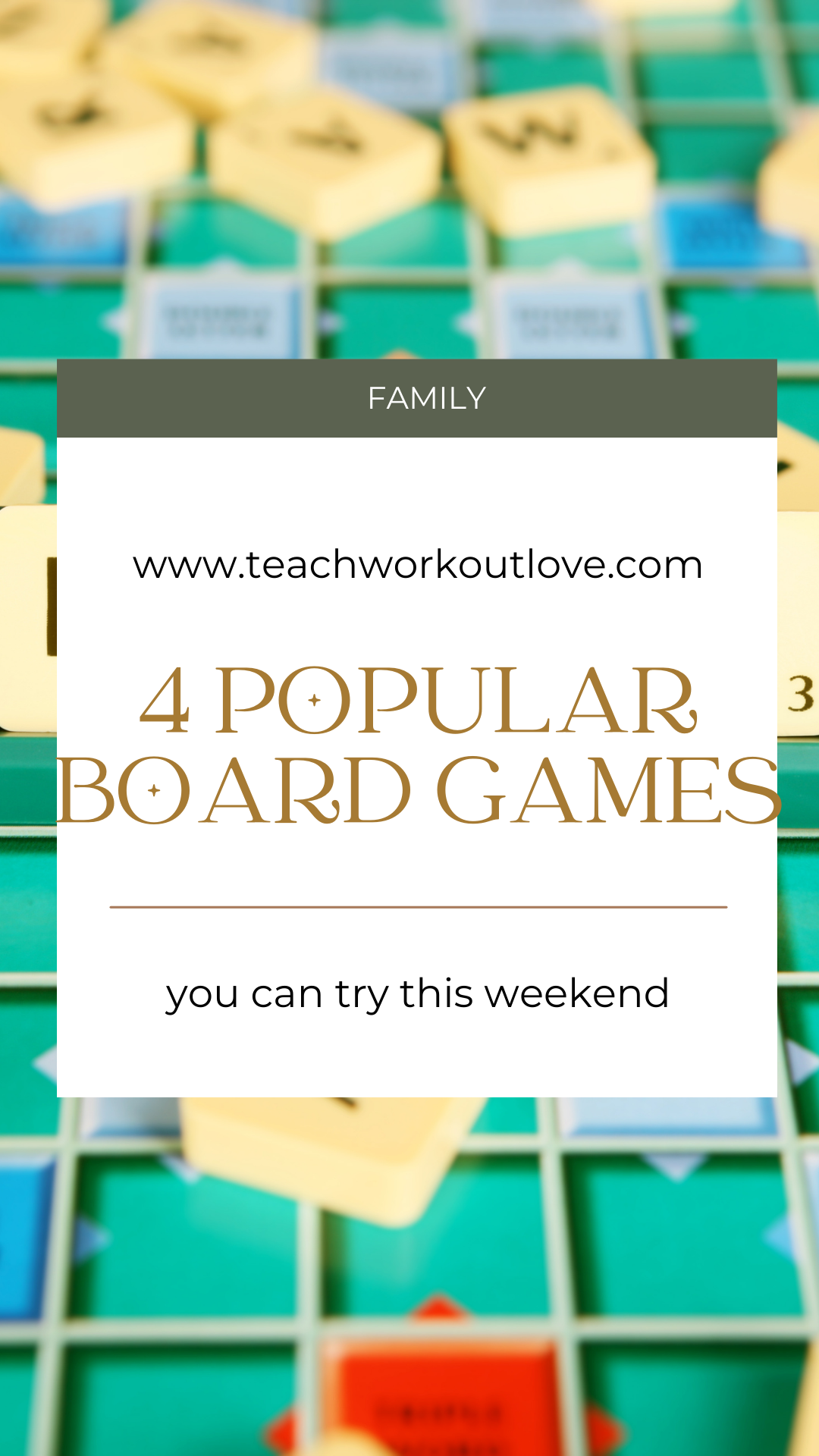 I'll tell you about some popular board games you can play this weekend. Let us see how many of these you have played and how many you'll be trying.