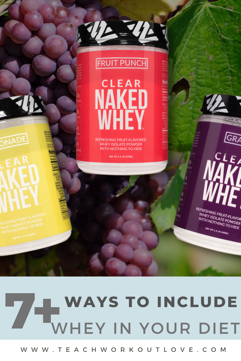 Whey protein is rapidly digested and absorbed by the body and enters your bloodstream and your muscles very quickly. It is helpful to initiate the recovery process post-workout.