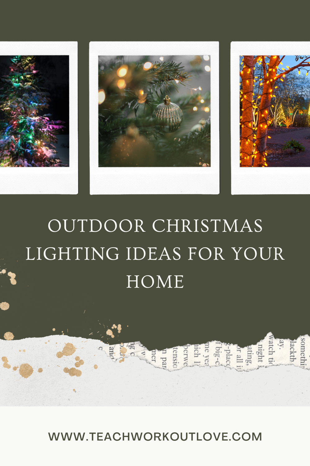 Check out these outdoor Christmas lighting ideas if you're looking for creative and festive ways to light up your home this holiday season.