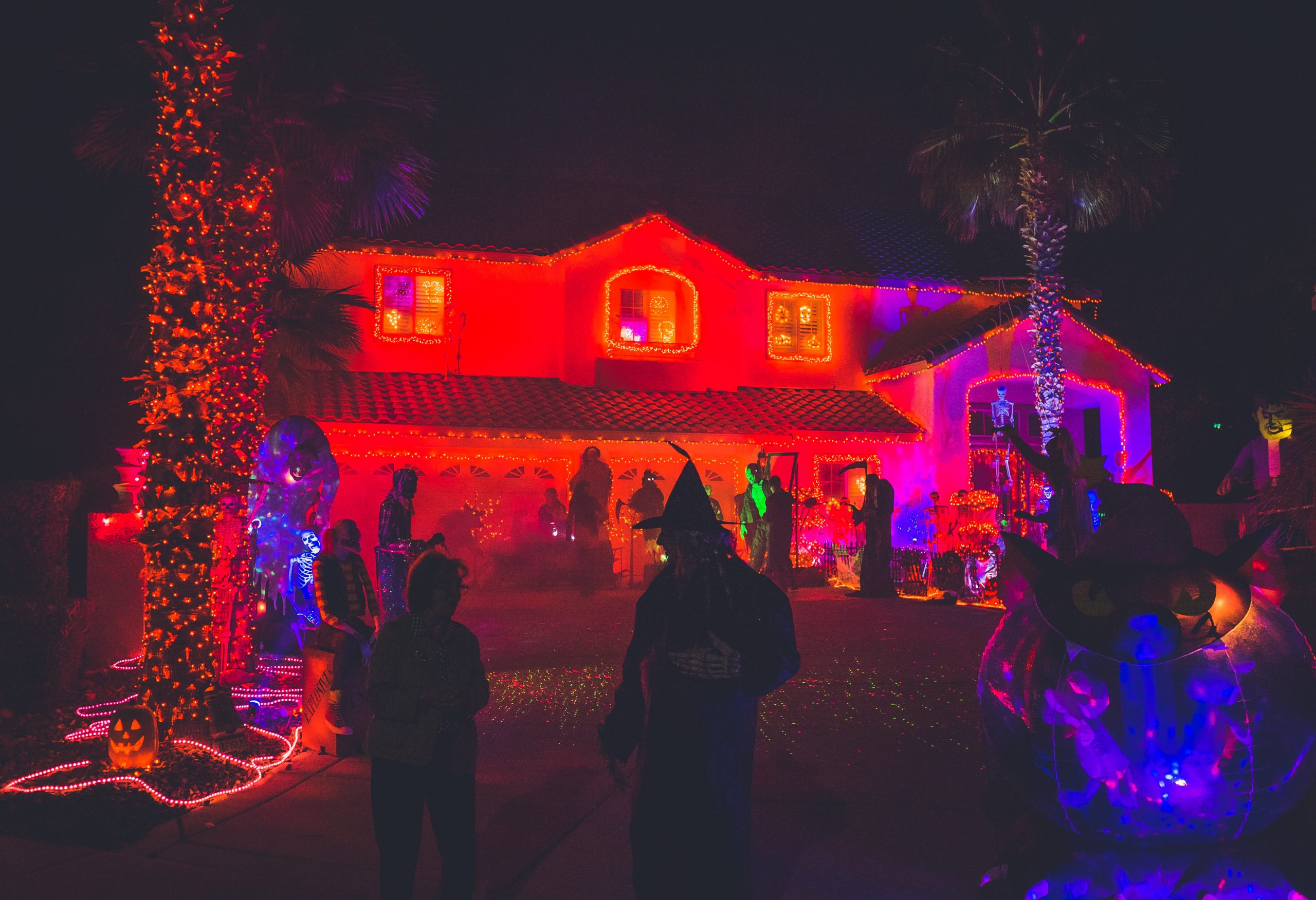Haunted house for Halloween party