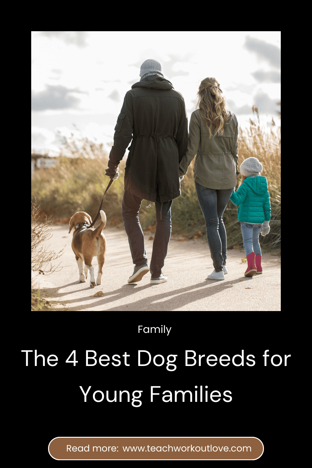 To help you find your perfect pooch, here are the four best dog breeds for families with younger children.