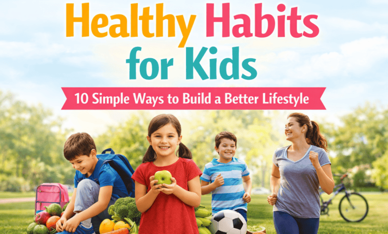 Healthy Habits for Kids: 10 Simple Ways Every Parent Can Teach a Better Lifestyle