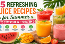 15 Refreshing Juice Recipes for Summer to Stay Cool & Hydrated