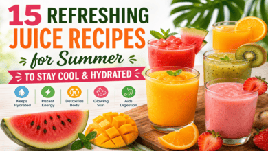 15 Refreshing Juice Recipes for Summer to Stay Cool & Hydrated