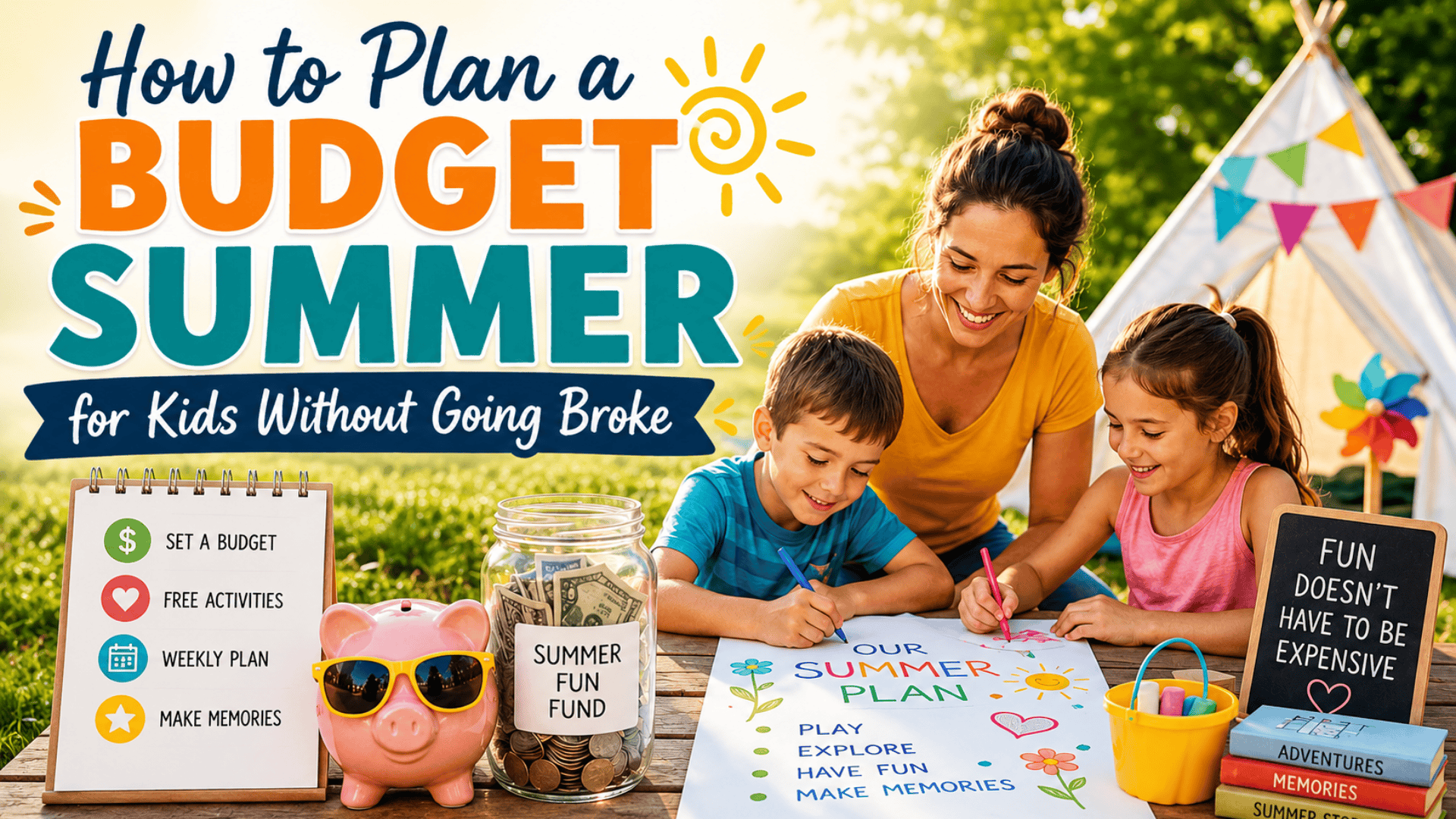 How to Plan a Budget Summer for Kids Without Going Broke