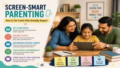 Screen-Smart Parenting: How to Set Limits Kids Actually Respect