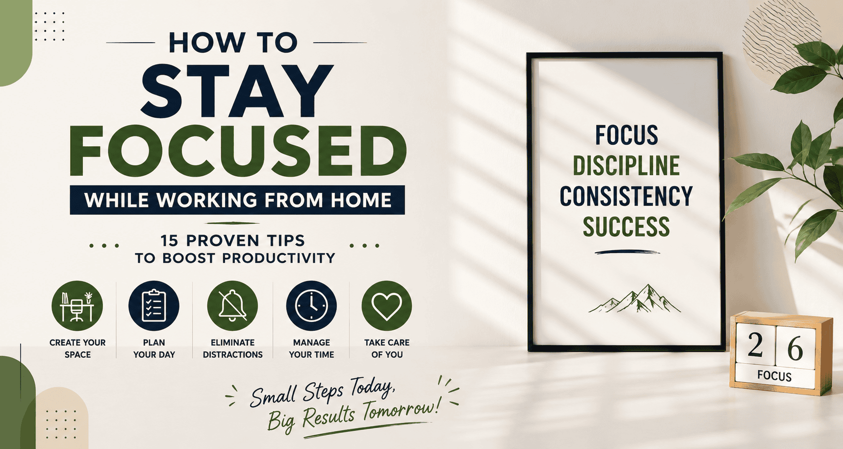 How to Stay Focused While Working From Home